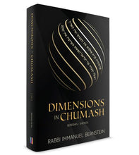 Load image into Gallery viewer, Dimensions in Chumash: Bereishis-Shemos